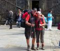 Ankunft in Santiago de Compostela